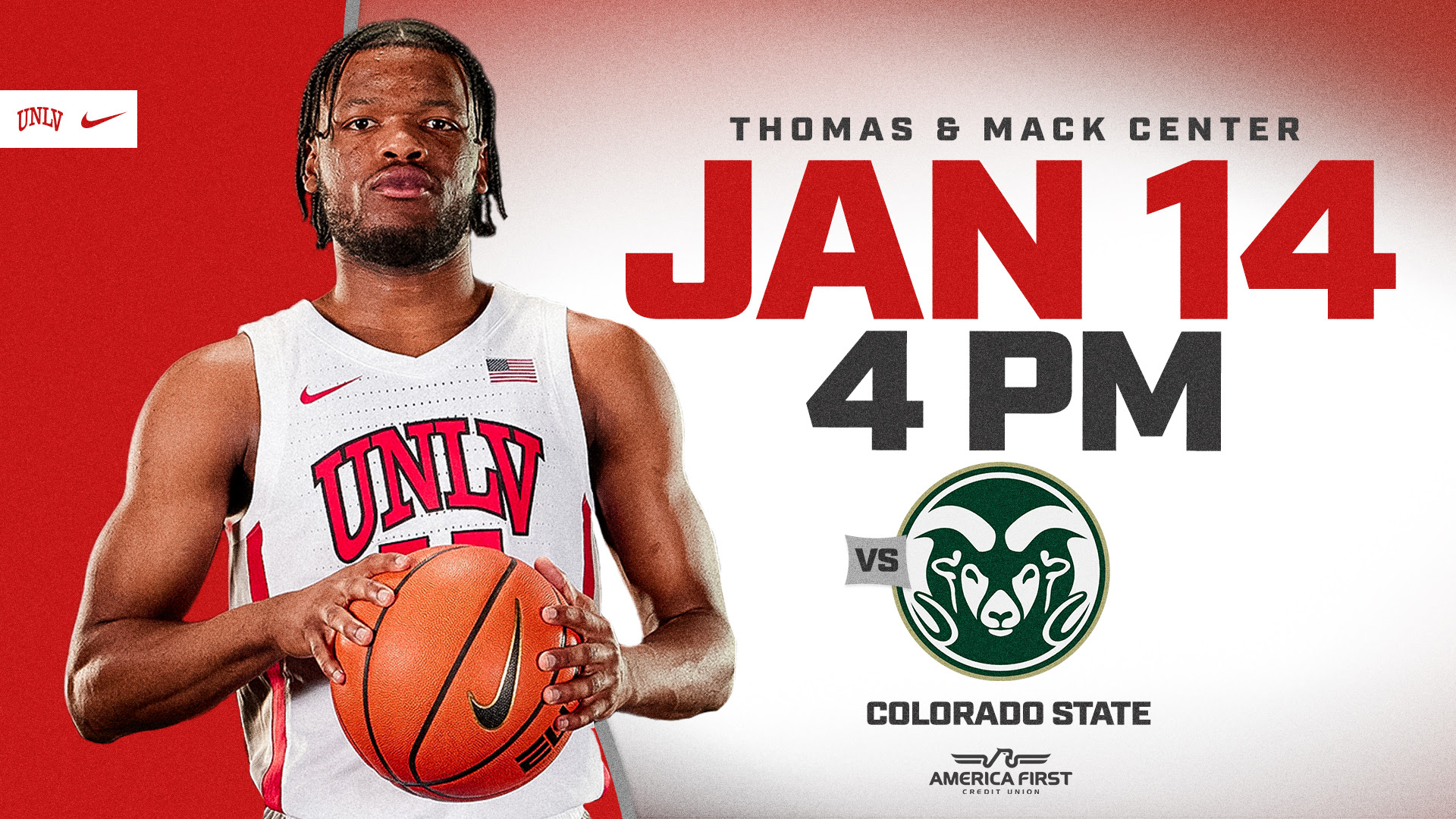 REBELS HOST CSU SATURDAY AFTERNOON